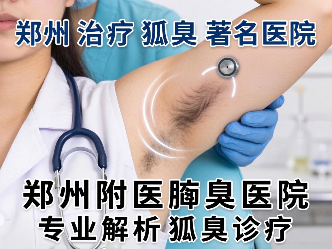 郑州治疗狐臭著名医院，郑州附医腋臭医院专业解析狐臭诊疗