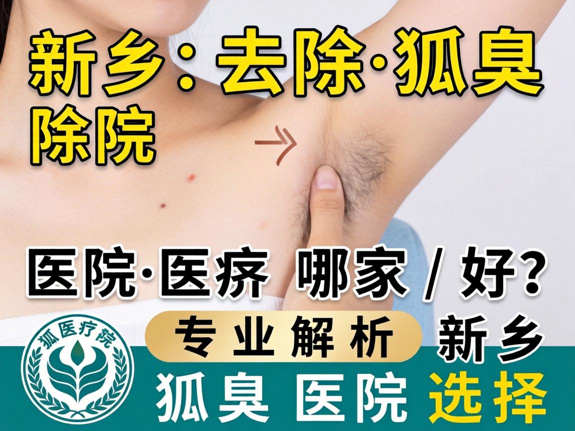 新乡去除狐臭医院哪家好？专业解析新乡狐臭医院选择