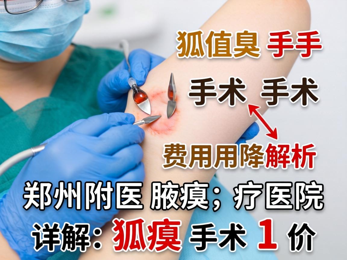 狐臭手术费用解析，郑州附医腋臭医院详解狐臭手术价格