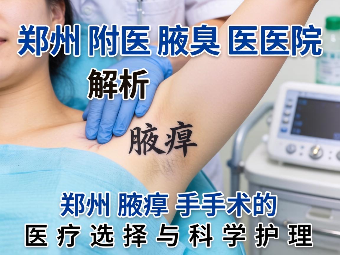 郑州附医腋臭医院解析，郑州腋臭手术的医疗选择与科学护理
