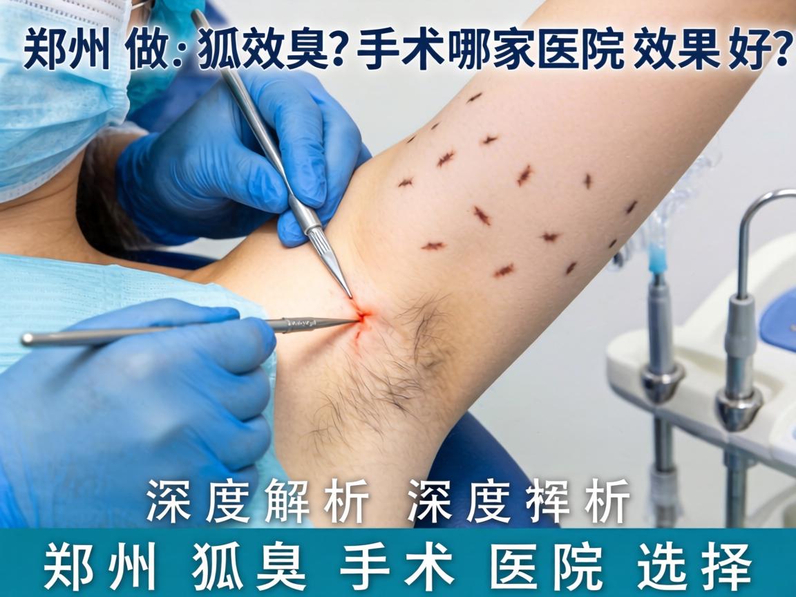 郑州做狐臭手术哪家医院效果好？深度解析郑州狐臭手术医院选择