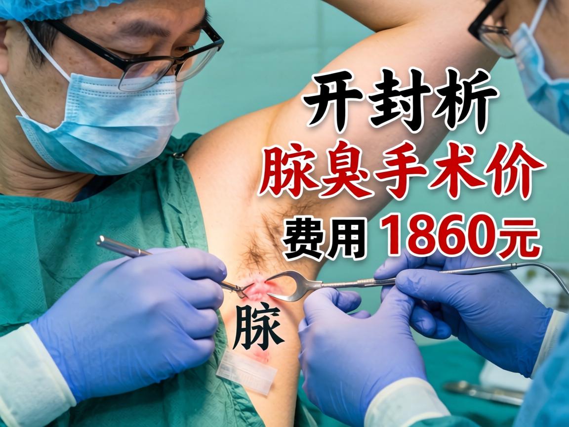 深度解析开封腋臭手术费用，详述腋臭手术的价格构成