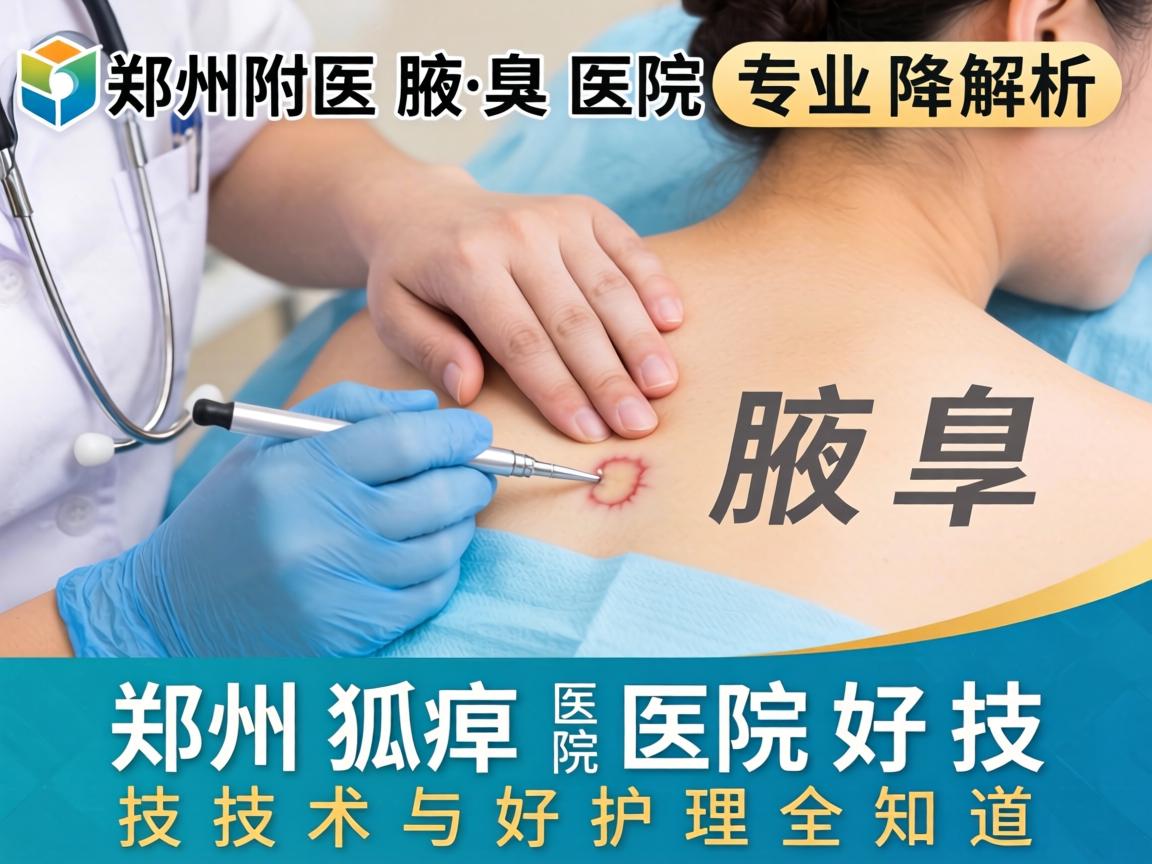 郑州附医腋臭医院专业解析，郑州狐臭医院好技术与好护理全知道