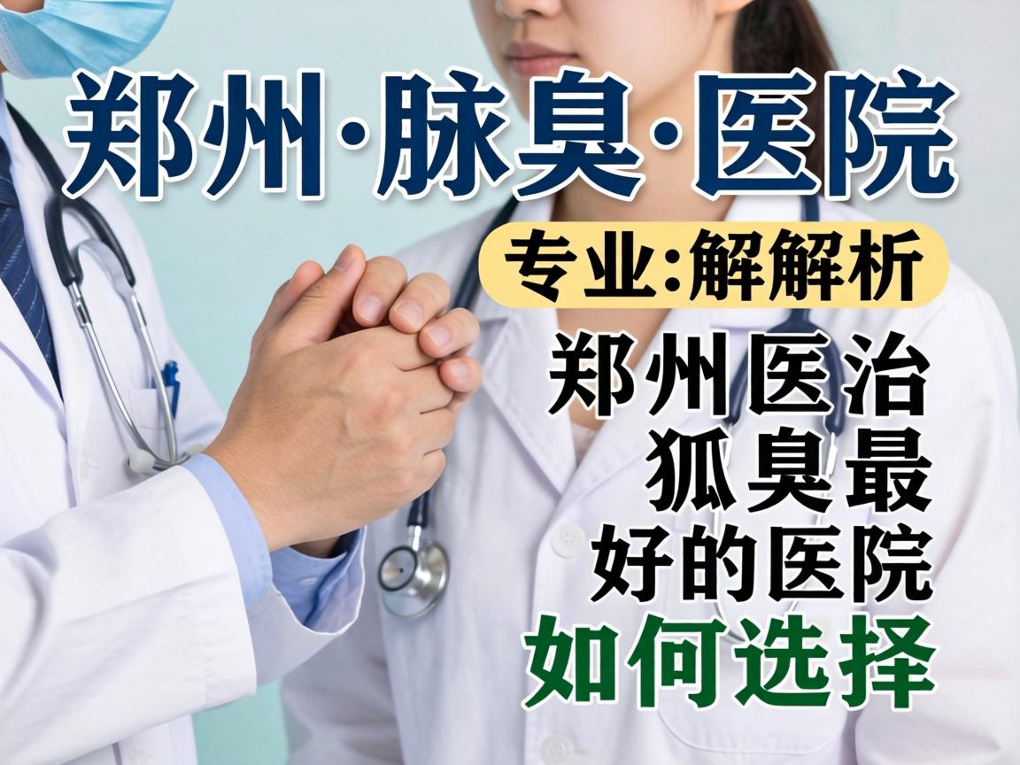 郑州腋臭医院专业解析，郑州医治狐臭最好的医院如何选择