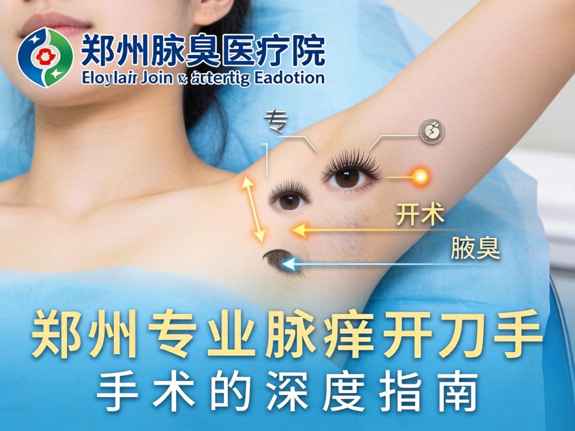 郑州腋臭医院解析，郑州专业腋臭开刀手术的深度指南