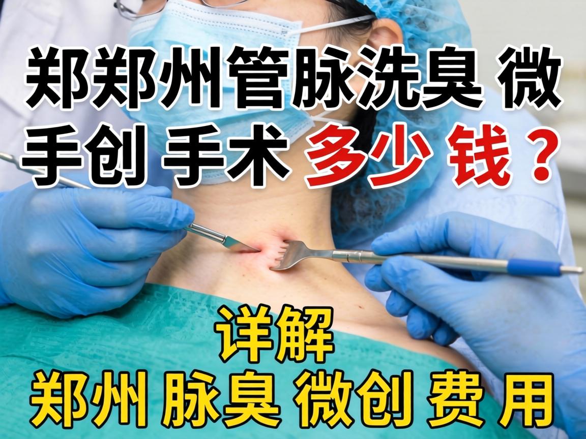 郑州腋臭微创手术多少钱？详解郑州腋臭微创费用