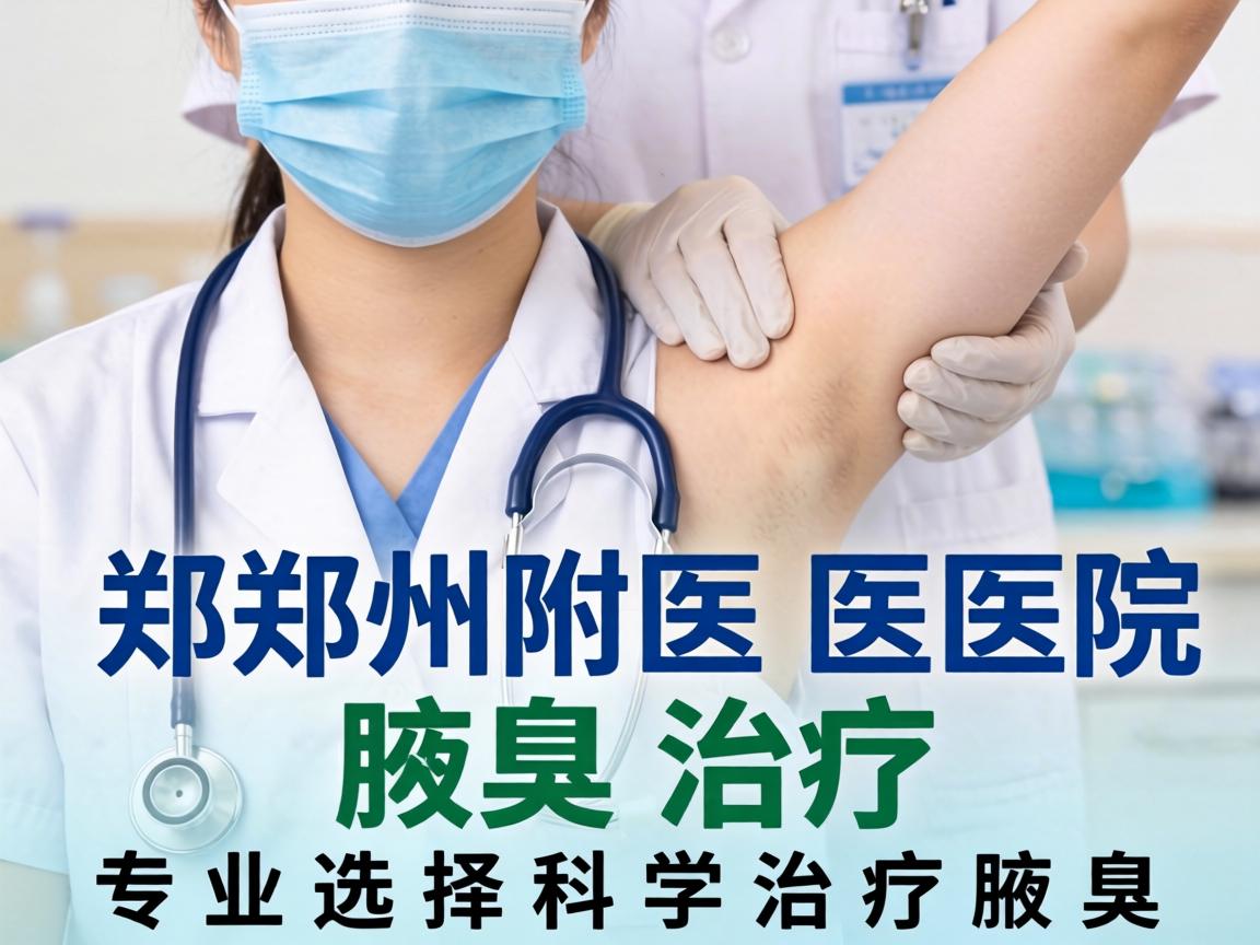 郑州附医腋臭医院解析腋臭治疗 专业选择科学治疗腋臭