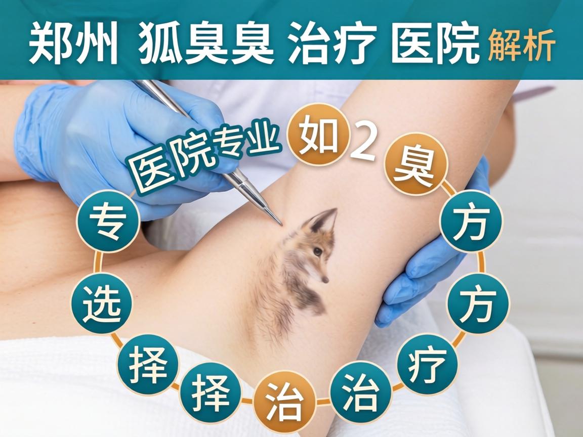 郑州狐臭治疗医院解析，专业医院如何选择狐臭治疗方案