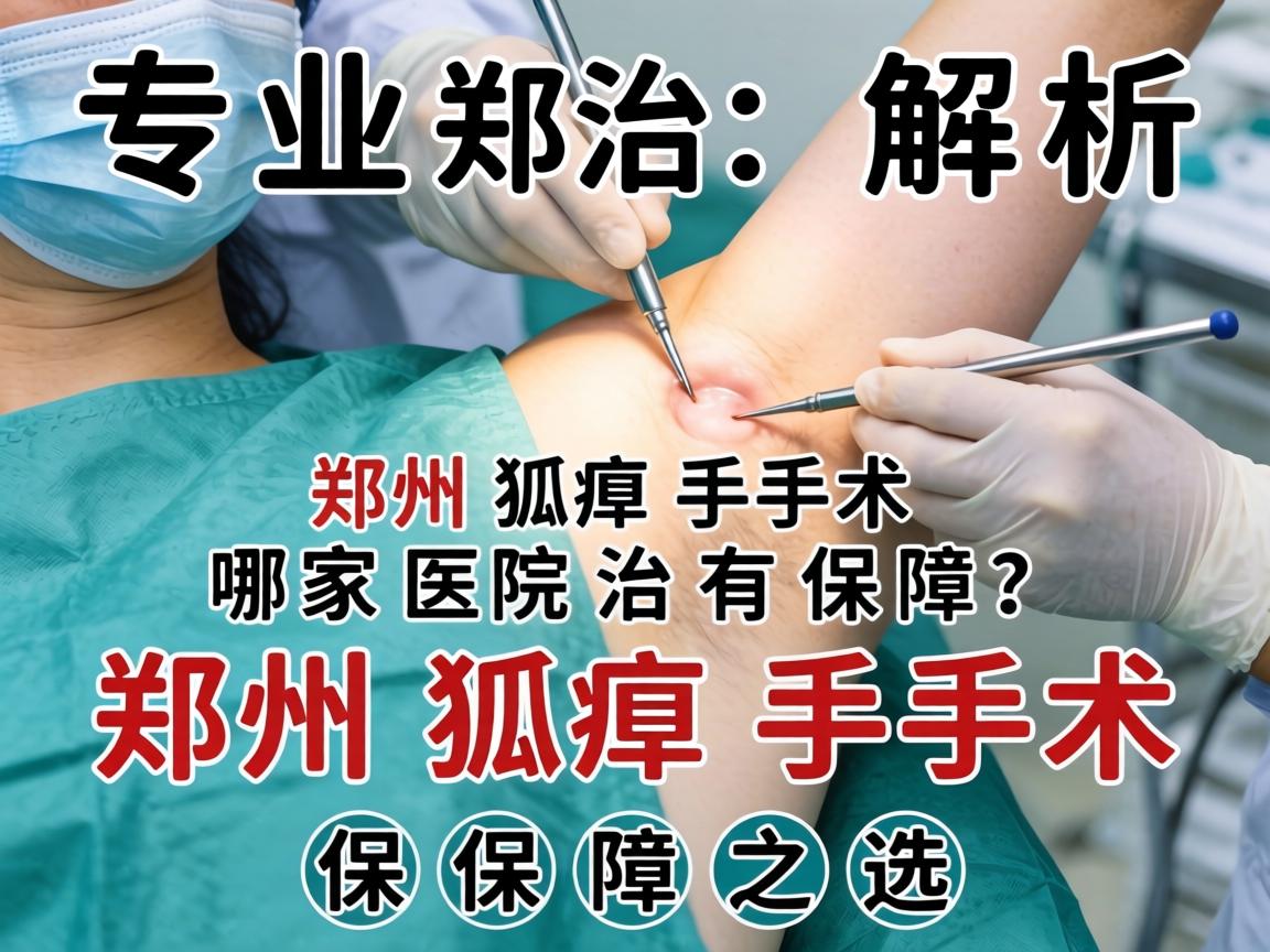 专业解析，郑州狐臭手术哪家医院治有保障？郑州狐臭手术保障之选