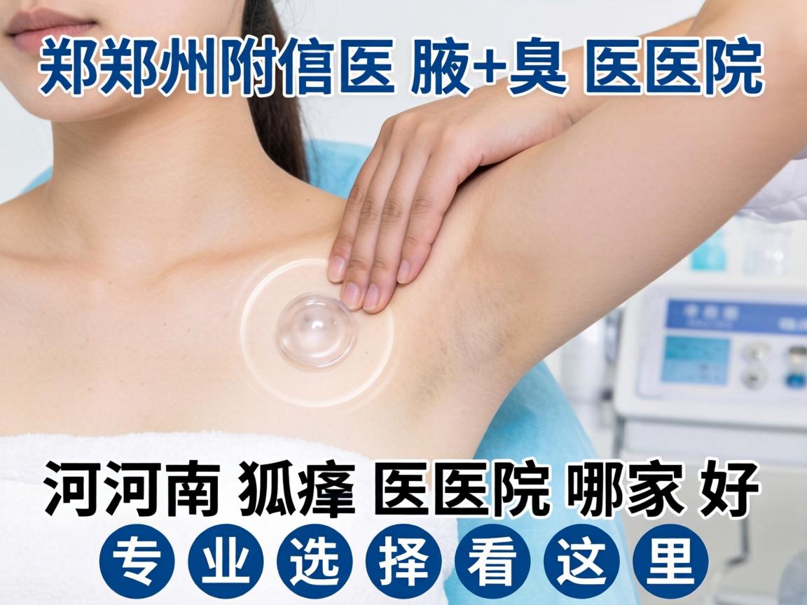 郑州附医腋臭医院解析，河南狐臭医院哪家好，专业选择看这里