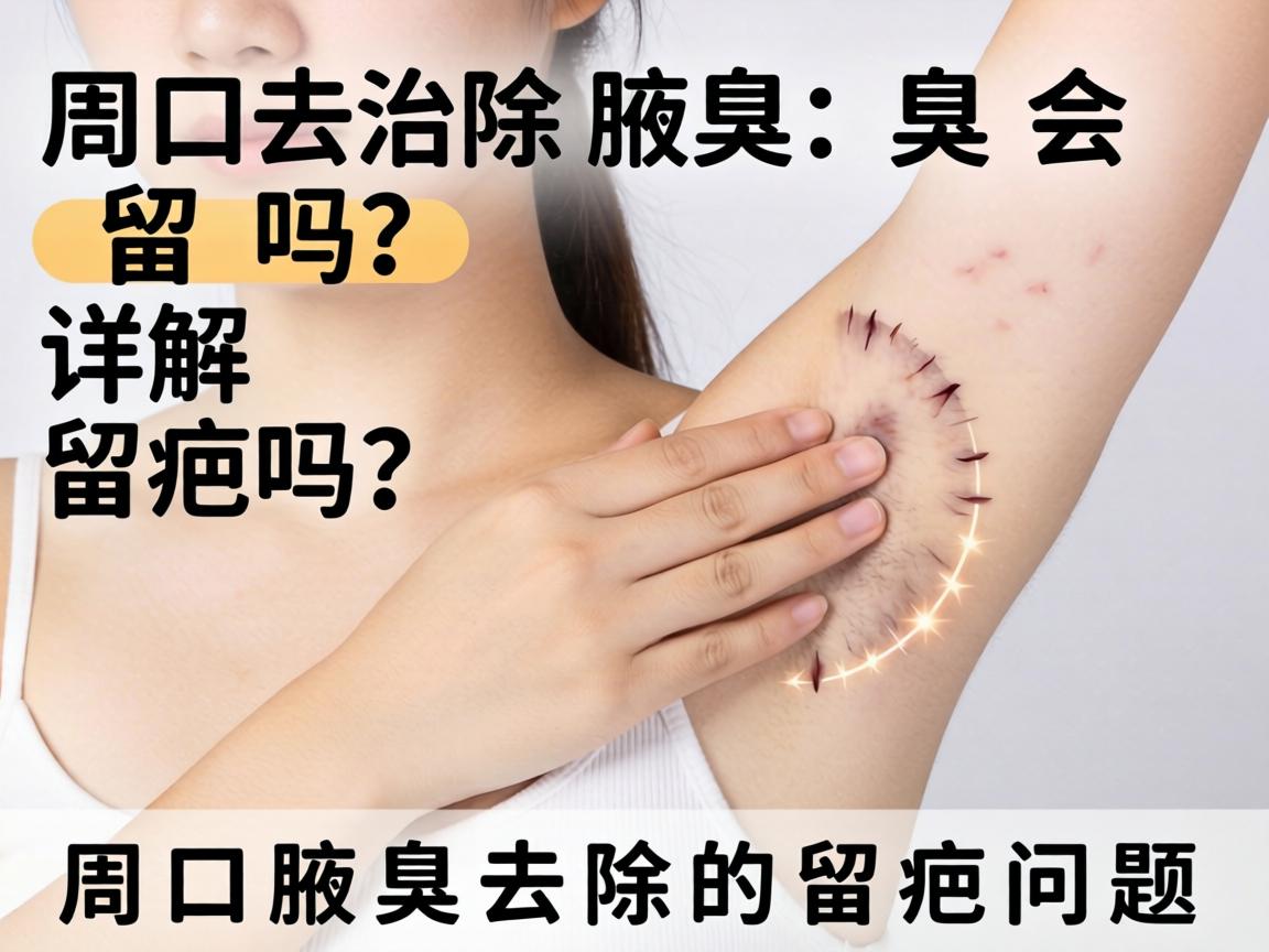 周口去除腋臭会留疤吗？详解周口腋臭去除的留疤问题