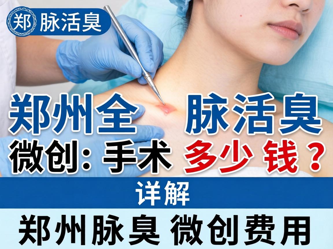 郑州腋臭微创手术多少钱？详解郑州腋臭微创费用