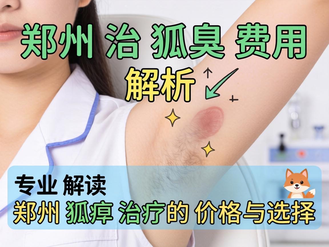 郑州治狐臭费用解析，专业解读郑州狐臭治疗的价格与选择
