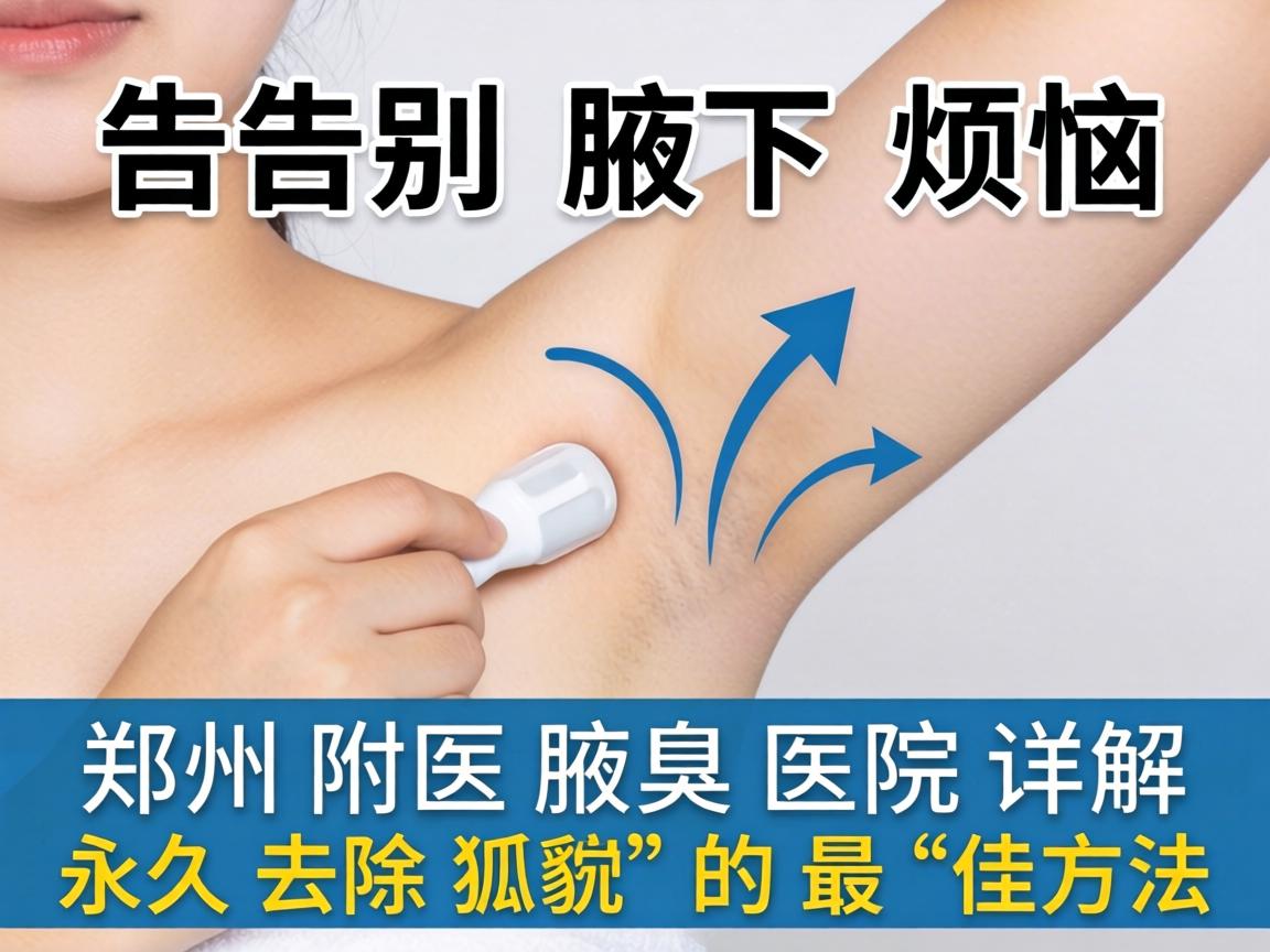 告别腋下烦恼，郑州附医腋臭医院详解永久去除狐臭的最佳方法