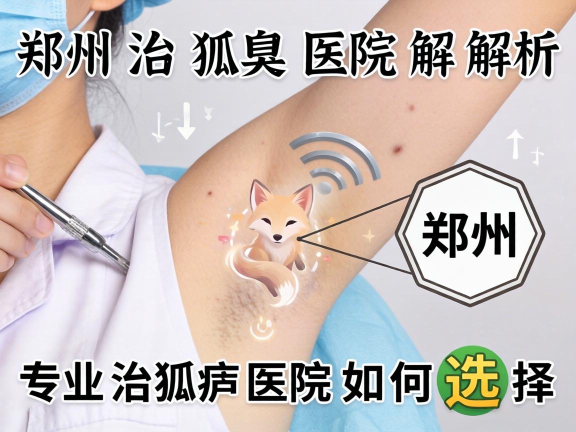 郑州治狐臭医院解析，郑州专业治狐臭医院如何选择