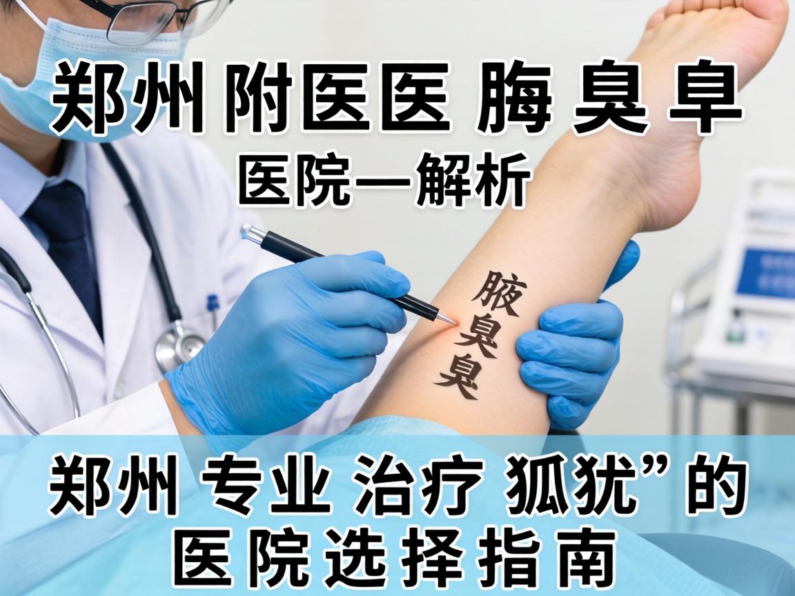 郑州附医腋臭医院解析，郑州专业治疗狐臭的医院选择指南