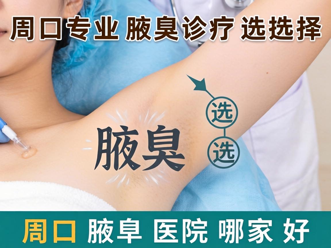 周口专业腋臭诊疗选择，详解周口腋臭医院哪家好