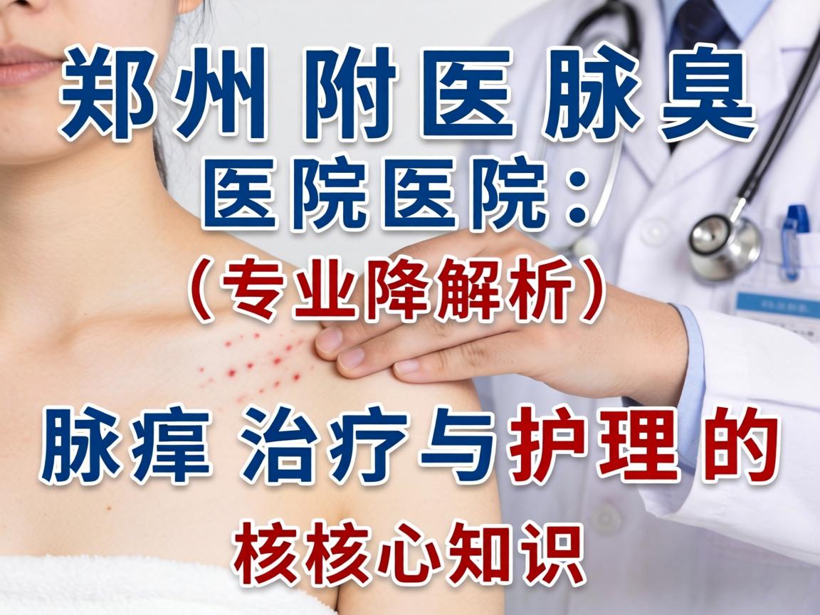 郑州附医腋臭医院专业解析，腋臭治疗与护理的核心知识