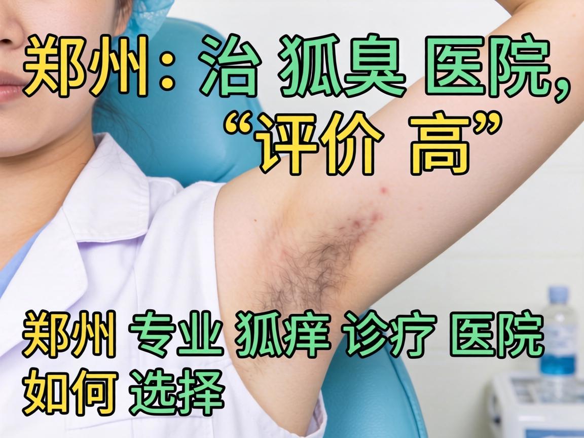 郑州治狐臭医院评价高，郑州专业狐臭诊疗医院如何选择