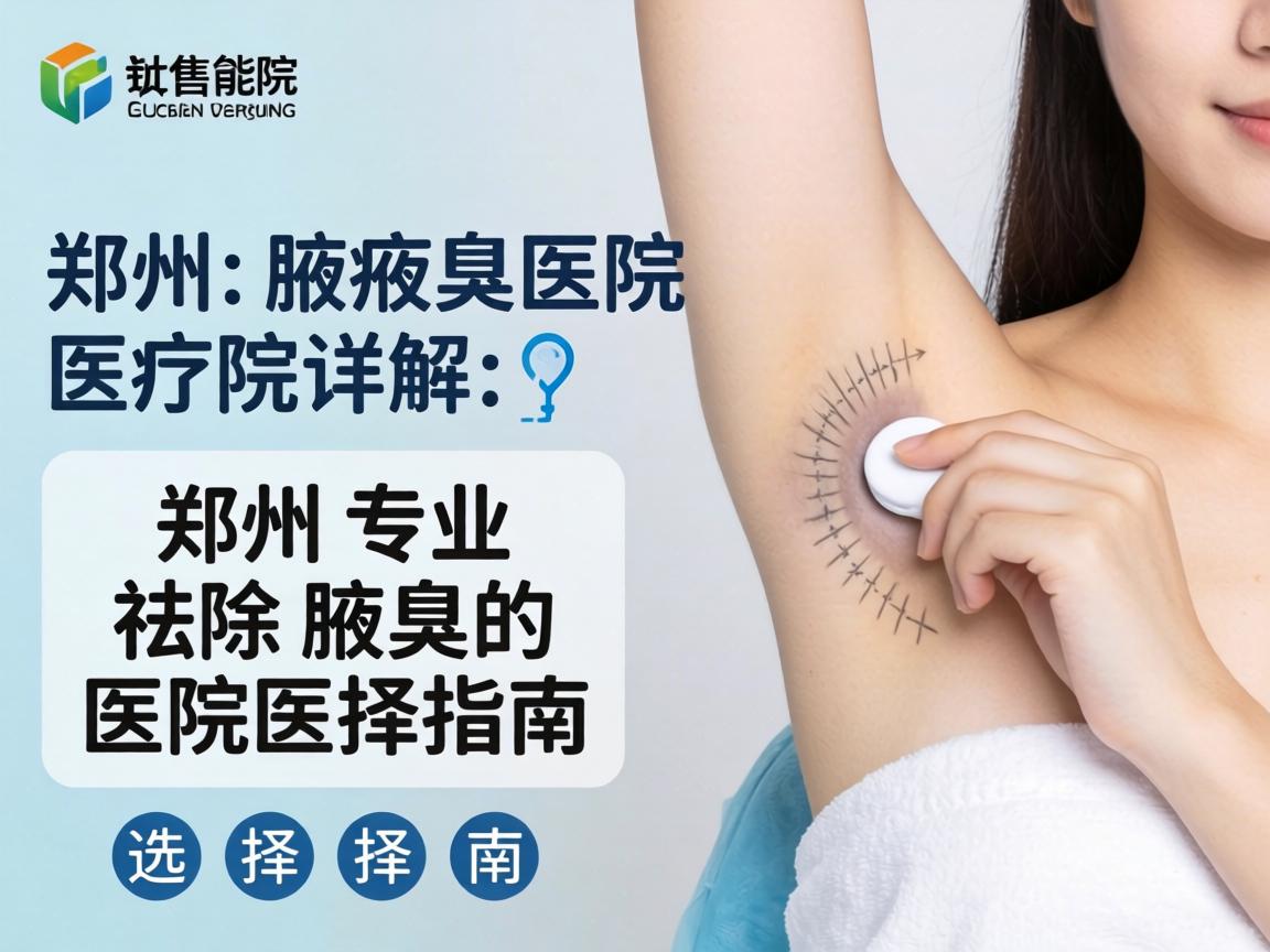 郑州腋臭医院详解，郑州专业祛除腋臭的医院选择指南