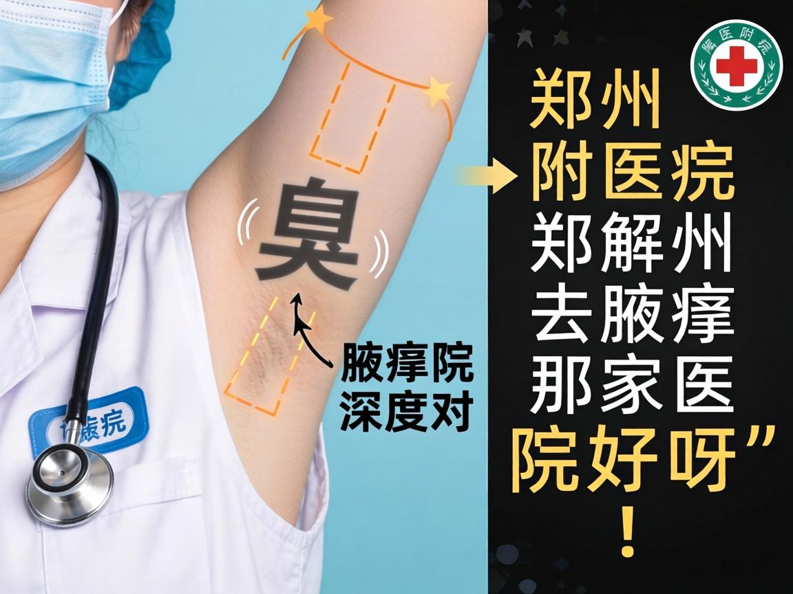 郑州附医腋臭医院解析，郑州去腋臭那家医院好呀的深度对比