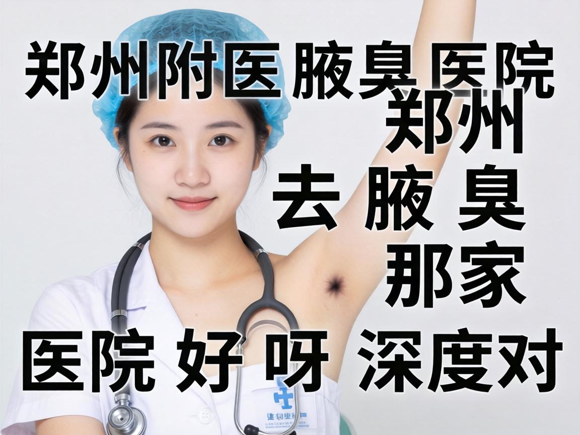 郑州附医腋臭医院解析，郑州去腋臭那家医院好呀的深度对比