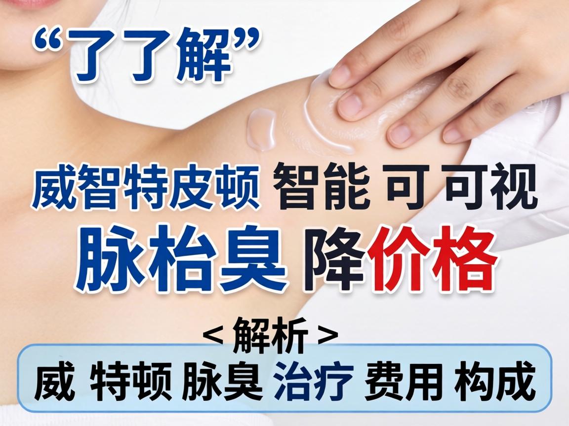 了解威特顿智能可视腋臭价格 解析威特顿腋臭治疗费用构成