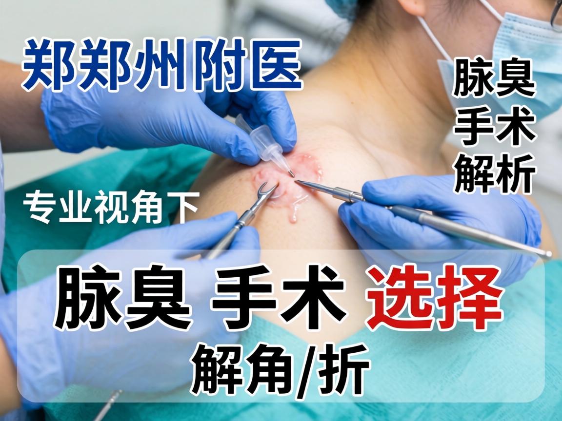 郑州附医腋臭手术解析，专业视角下的腋臭手术选择