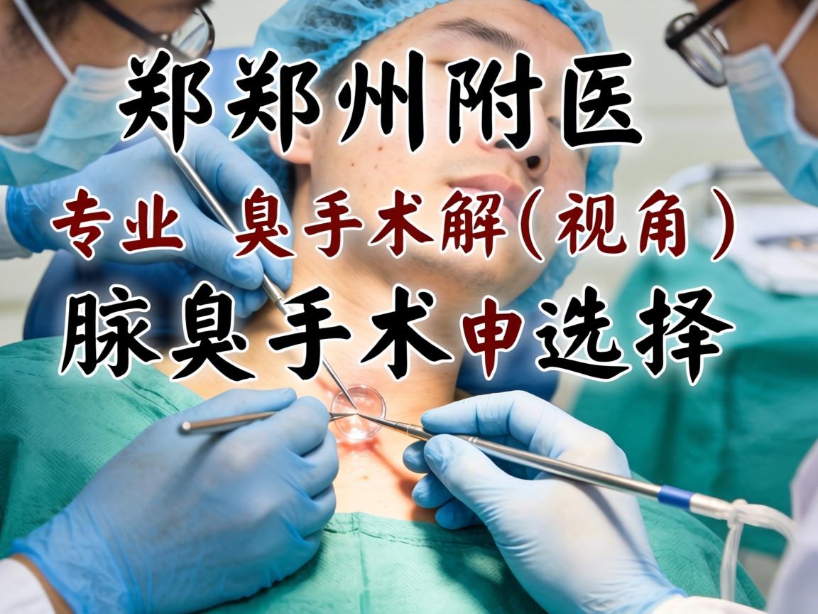 郑州附医腋臭手术解析，专业视角下的腋臭手术选择