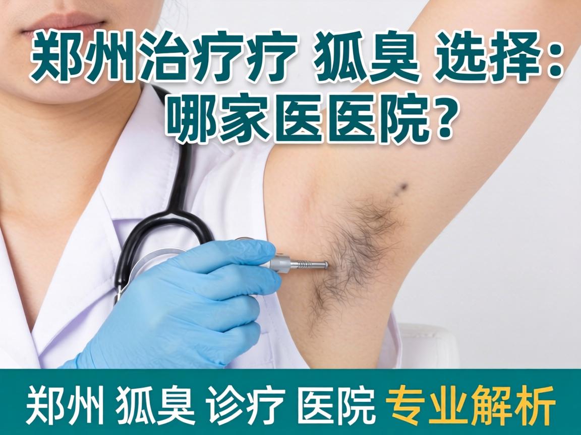 郑州治疗狐臭选择哪家医院？郑州狐臭诊疗医院专业解析
