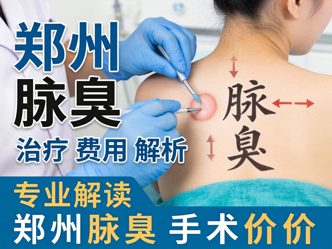 郑州腋臭治疗费用解析，专业解读郑州腋臭手术价格