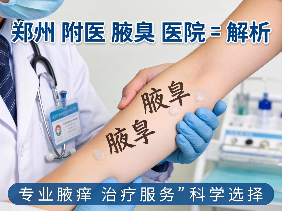 郑州附医腋臭医院解析，专业腋臭治疗服务的科学选择