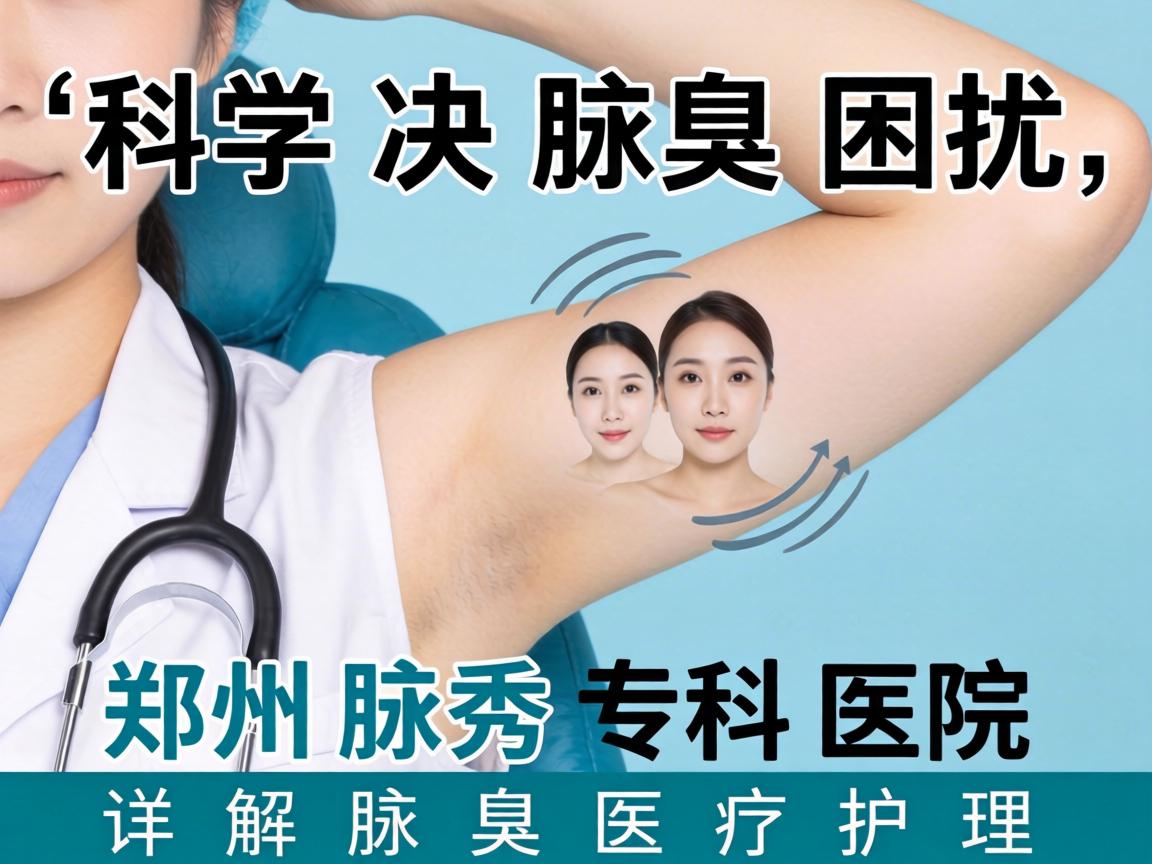 科学解决腋臭困扰，郑州腋秀专科医院详解腋臭医疗护理