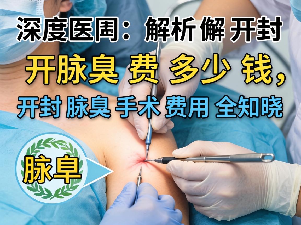 深度解析开封腋臭手术费多少钱，开封腋臭手术费用全知晓