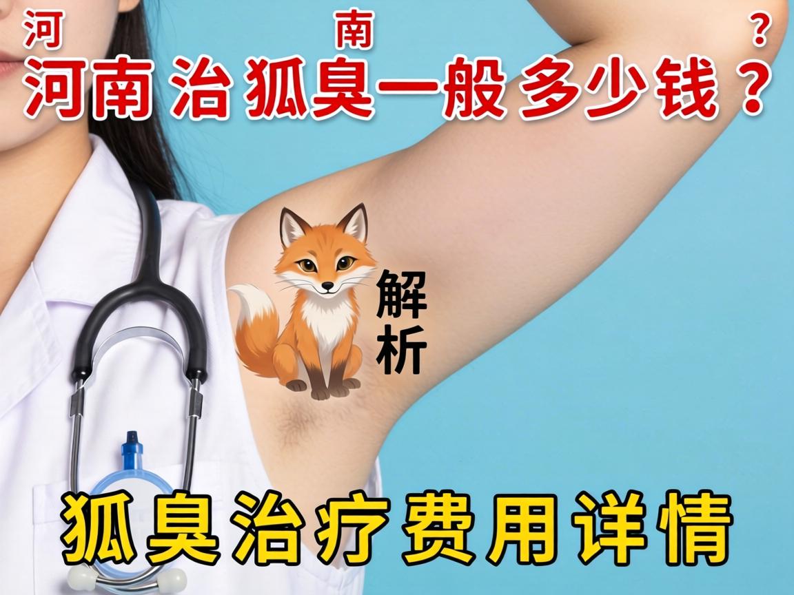 河南治狐臭一般多少钱？解析狐臭治疗费用详情