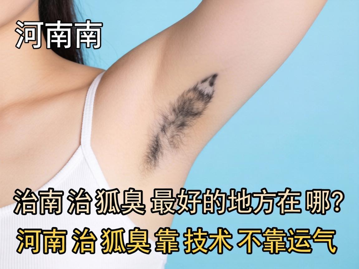 河南治狐臭最好的地方在哪？河南治狐臭靠技术不靠运气