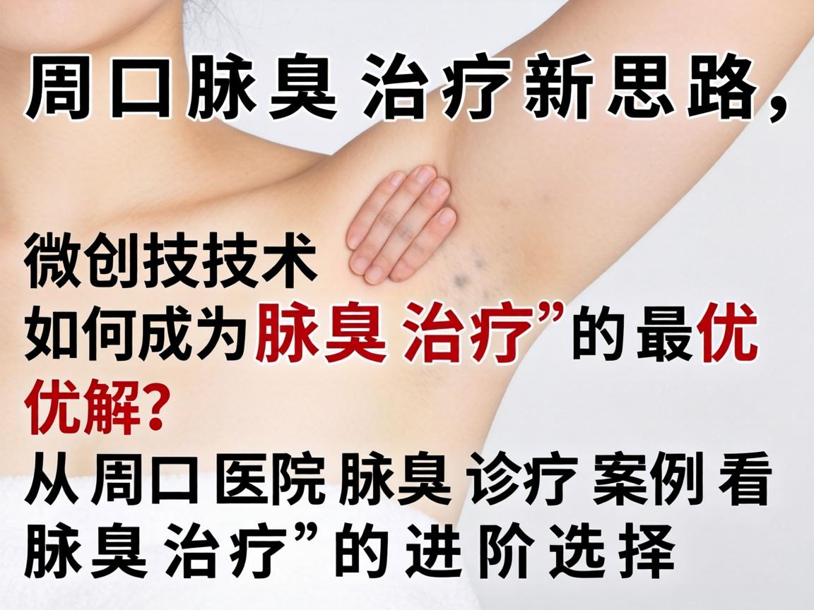 周口腋臭治疗新思路，微创技术如何成为腋臭治疗的最优解？从周口医院腋臭诊疗案例看腋臭治疗的进阶选择