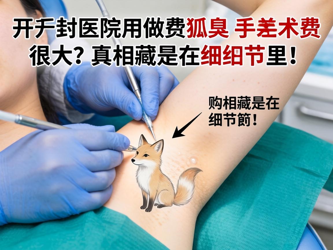 开封医院做狐臭手术费用相差很大？真相藏在细节里！