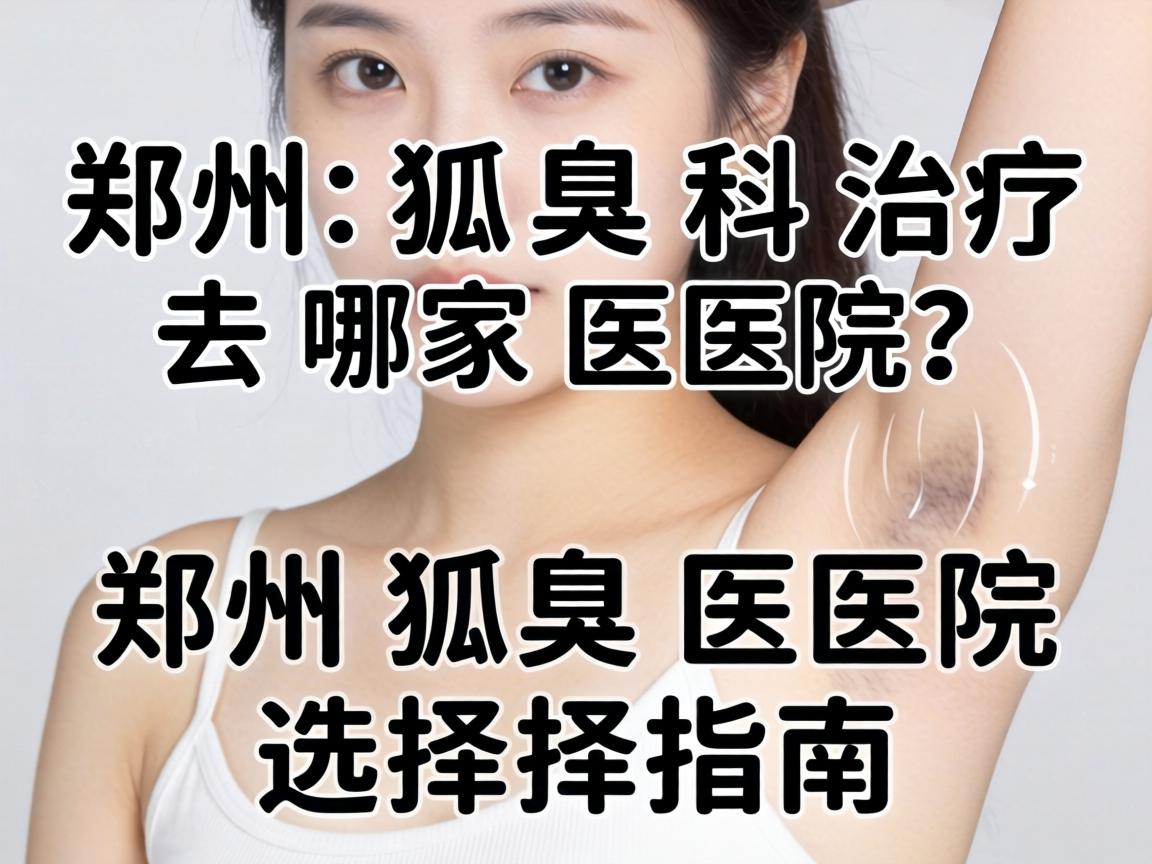 郑州狐臭科治疗去哪家医院？郑州狐臭医院选择指南