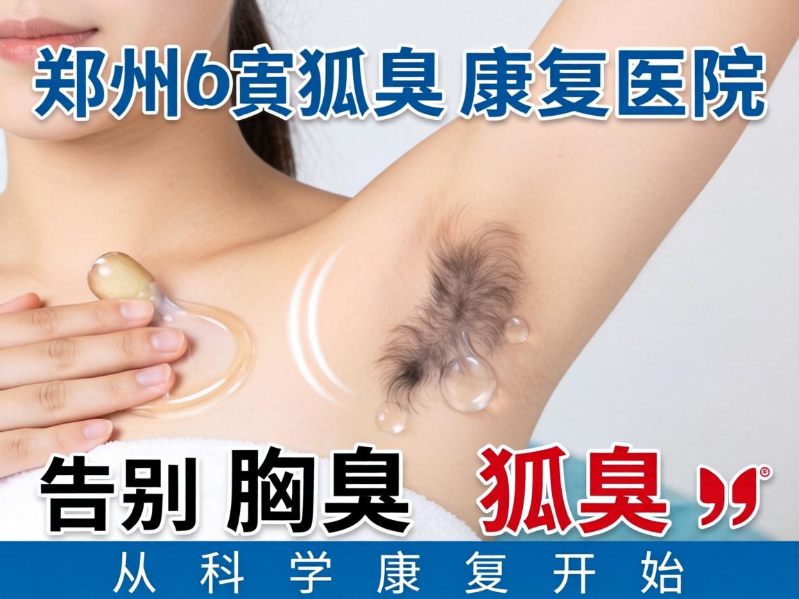 郑州狐臭康复医院，告别腋臭狐臭，从科学康复开始