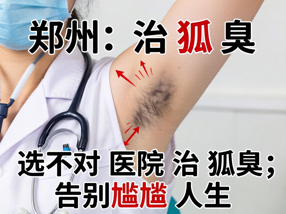 郑州治狐臭,选对医院治狐臭,告别尴尬人生 郑州治狐臭,选对医院治狐臭,告别尴尬人生