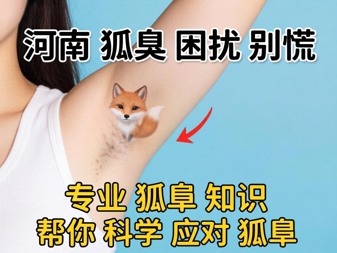 河南狐臭困扰别慌，专业狐臭知识帮你科学应对狐臭