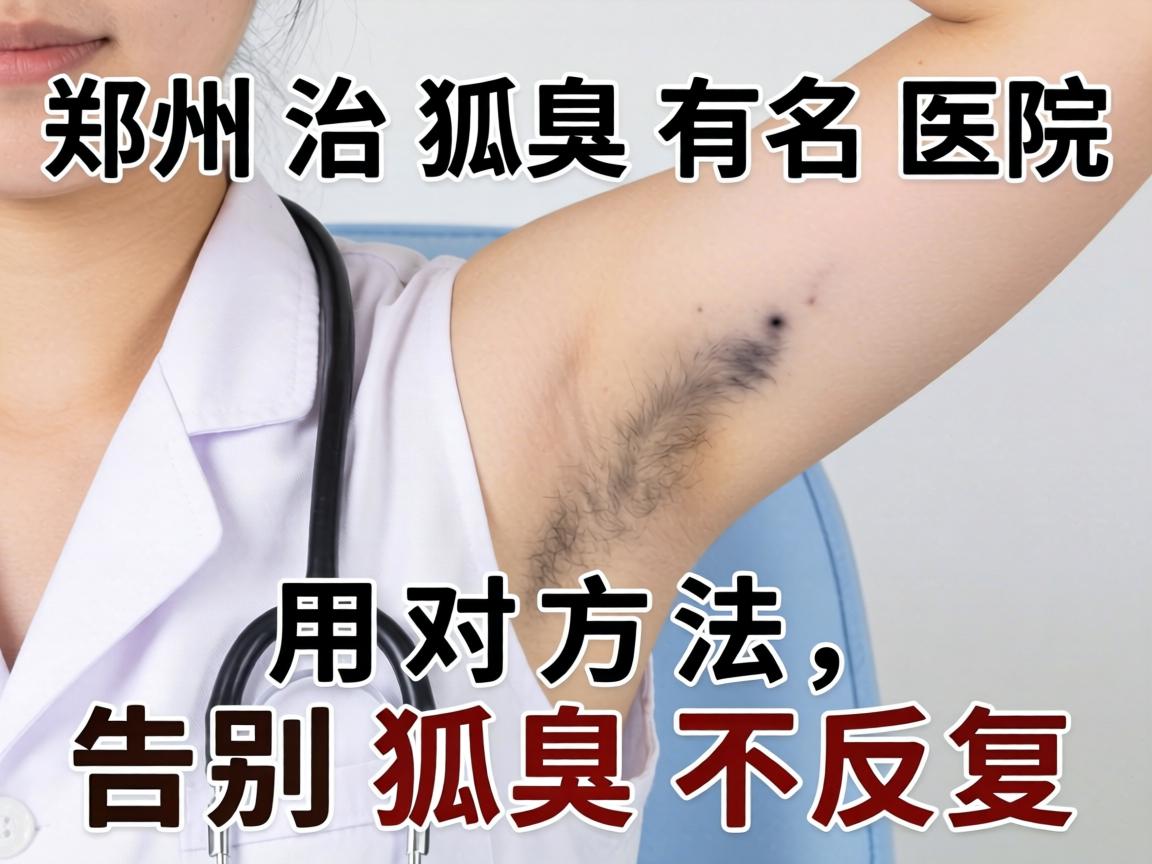 郑州治狐臭有名医院，用对方法，告别狐臭不反复