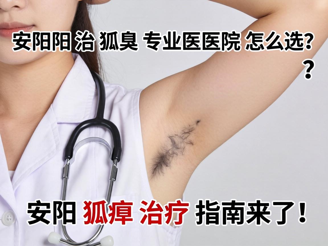 安阳治狐臭专业医院怎么选？安阳狐臭治疗指南来了！