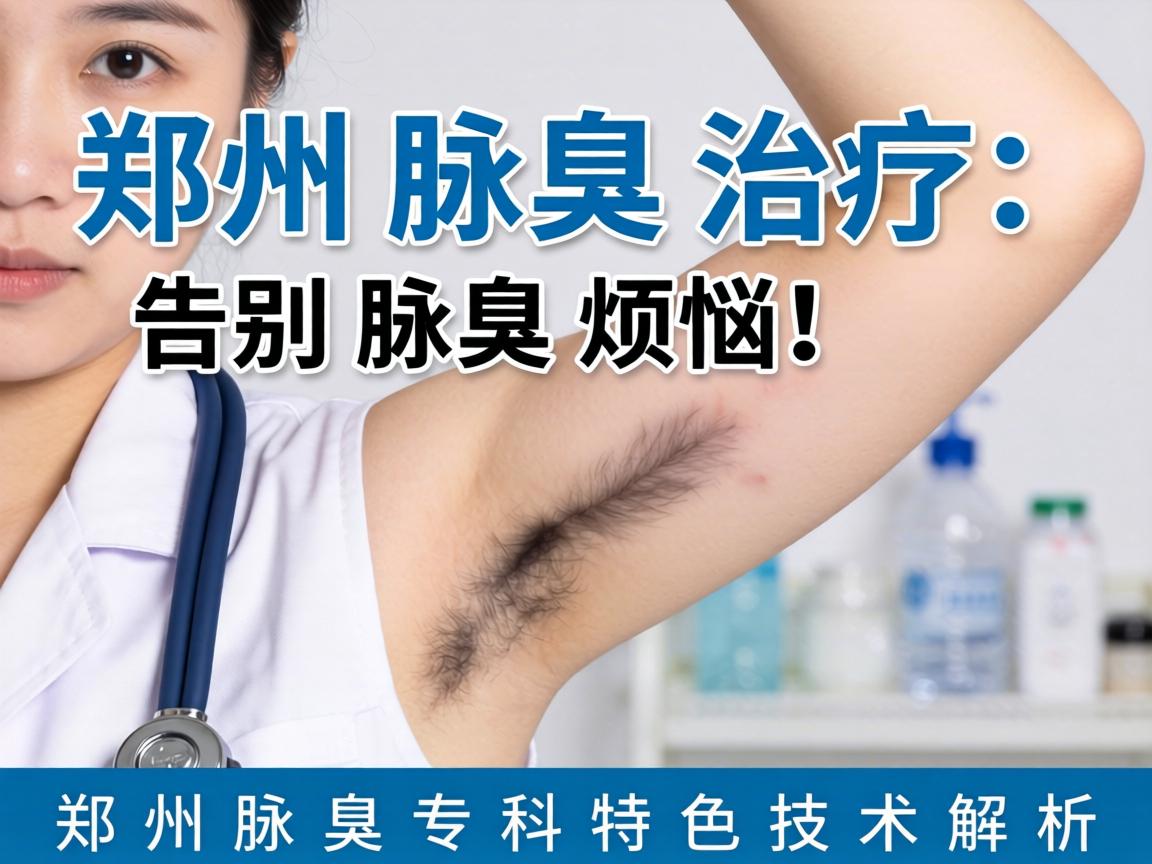 郑州腋臭治疗，告别腋臭烦恼，郑州腋臭专科特色技术解析