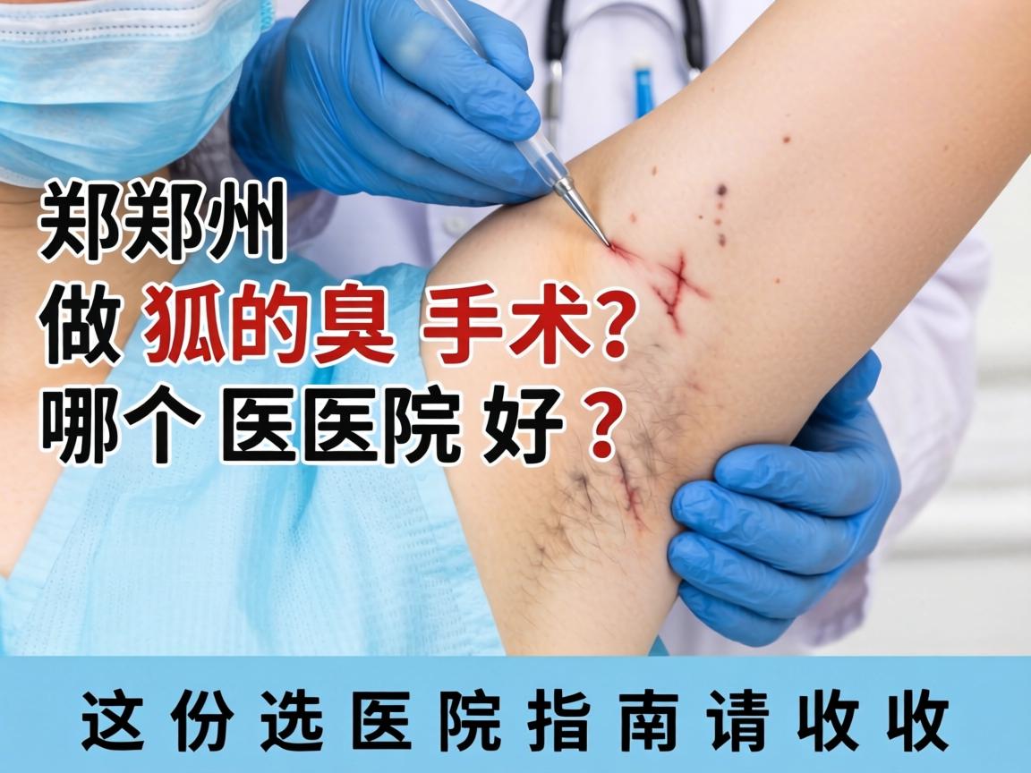 郑州做狐臭手术哪个医院好?这份选医院指南请收好 郑州做狐臭手术哪个医院好?这份选医院指南请收好