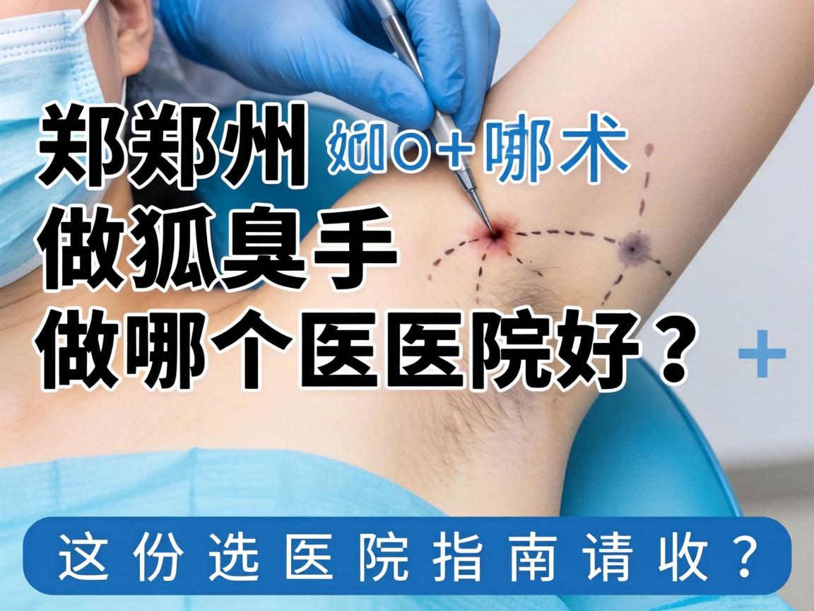 郑州做狐臭手术哪个医院好?这份选医院指南请收好 郑州做狐臭手术哪个医院好?这份选医院指南请收好