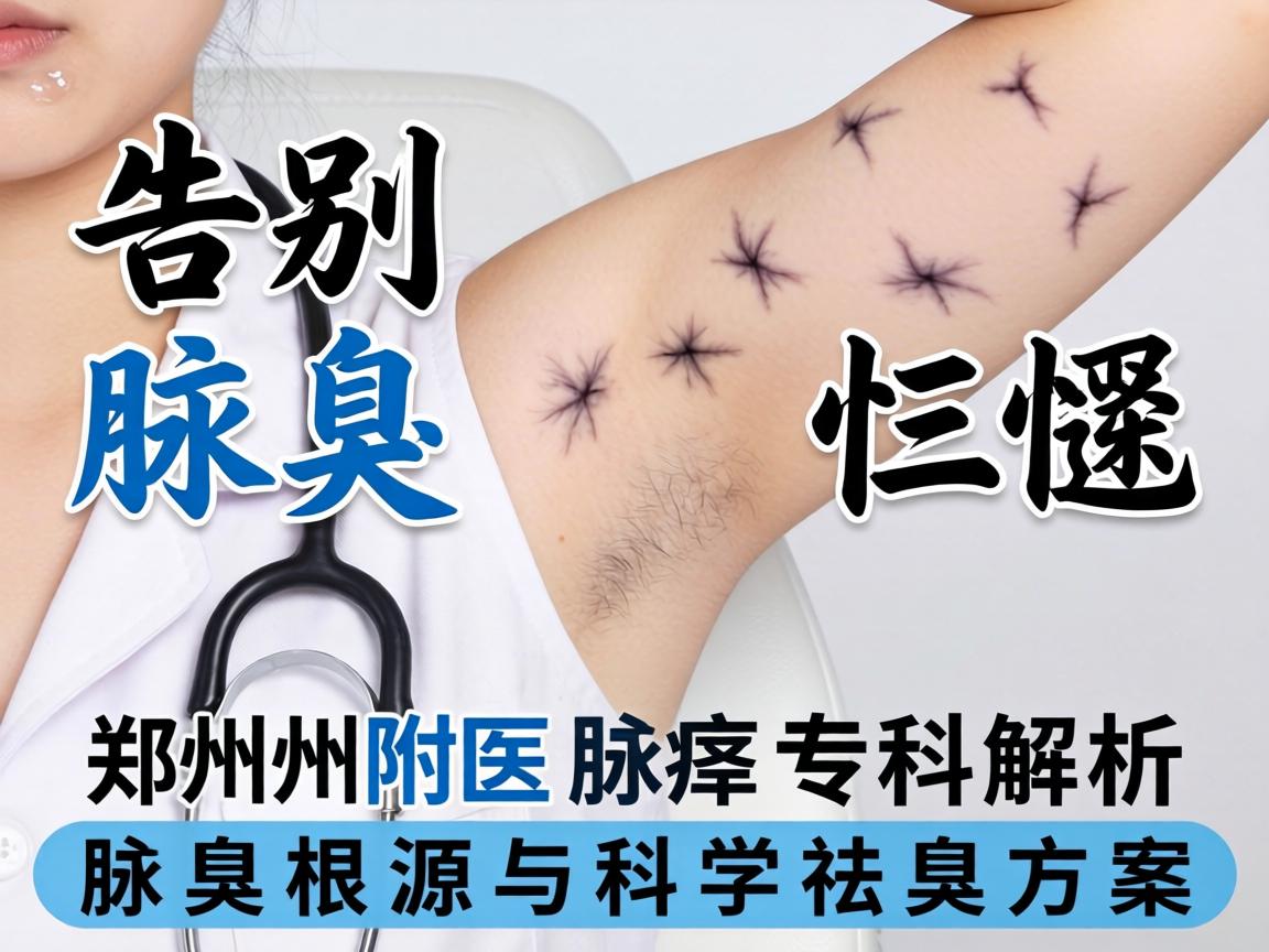 告别腋臭尴尬，郑州附医腋臭专科解析腋臭根源与科学祛臭方案