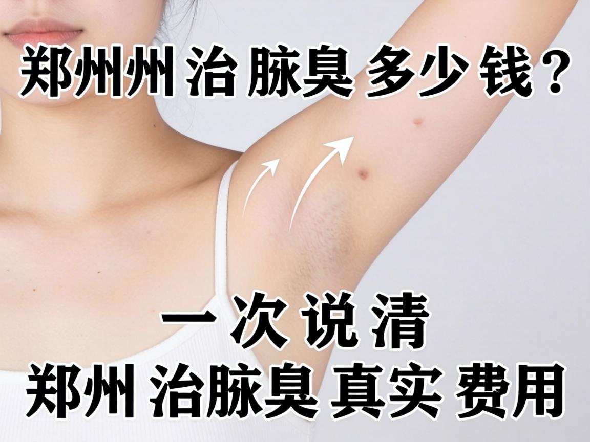 郑州治腋臭多少钱？一次说清郑州治腋臭真实费用