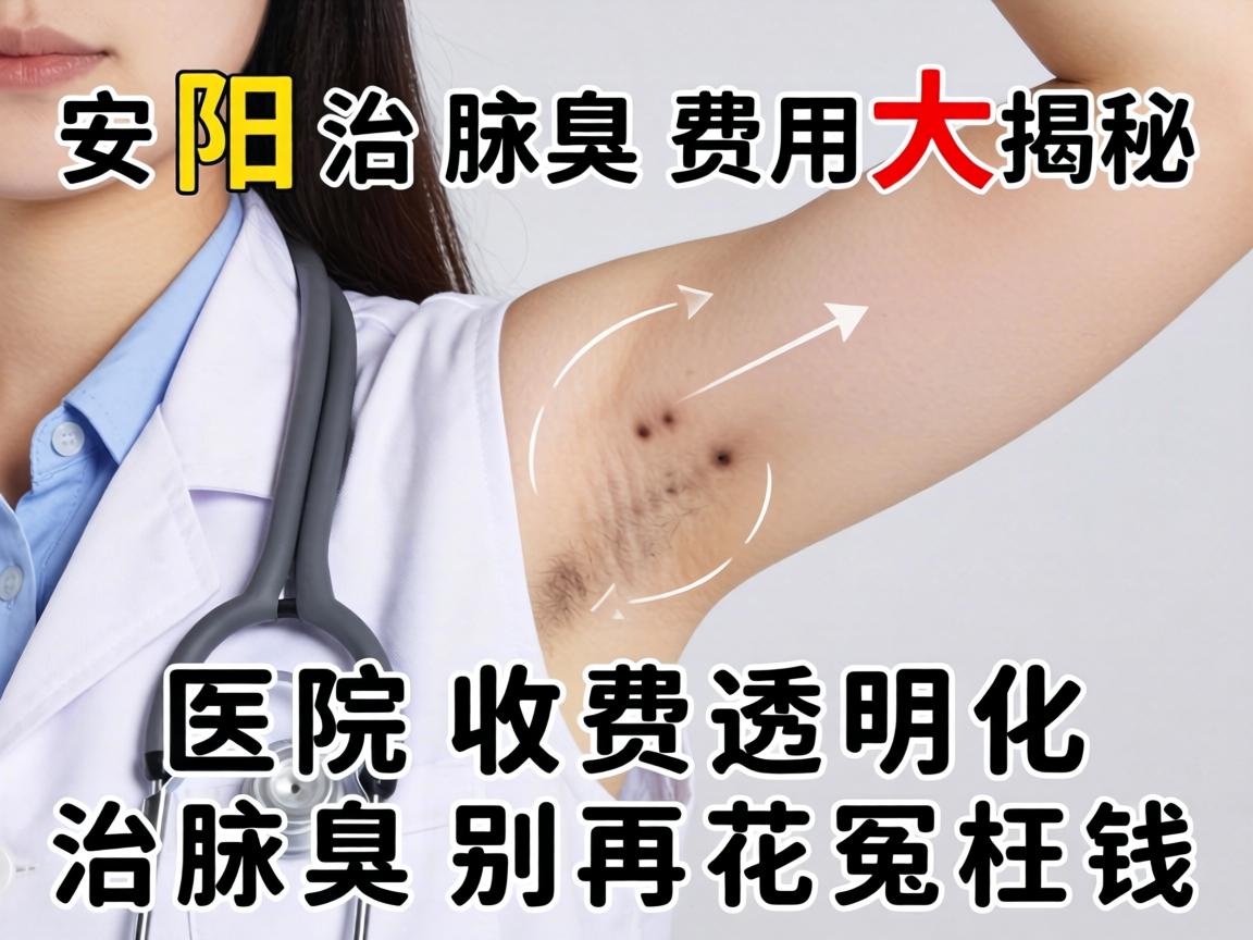 安阳治腋臭费用大揭秘，医院收费透明化，治腋臭别再花冤枉钱